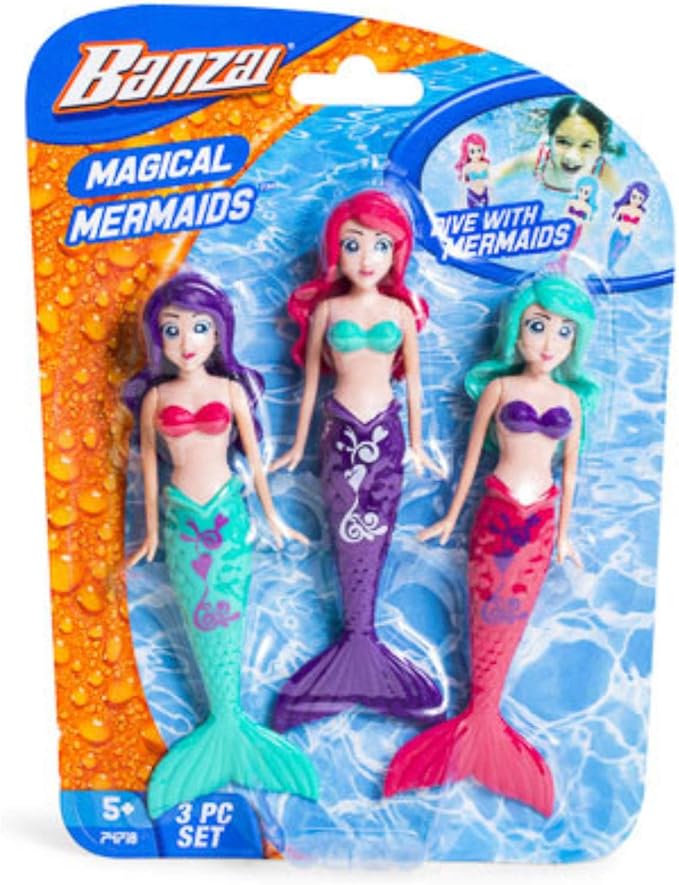 muñecas sirenas que nadan
