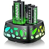 Xbox Controller Battery Pack,Rechargeable Battery Pack for Xbox One/Series X|S with 4 X 5800mWh Xbox Series X Controller Batt