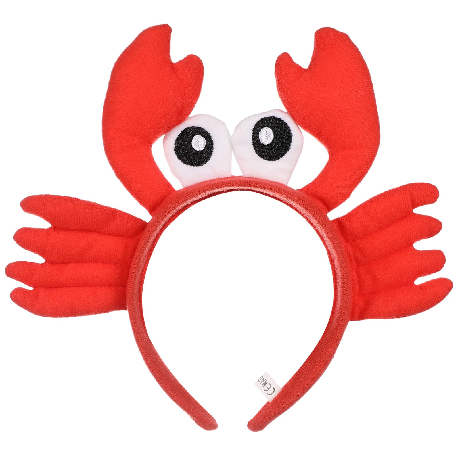 NUOBESTY Crab Big Eye Hairband Adjustable Lightweight Headband Creative Party Accessory for Girls Cosplay Holiday Fun