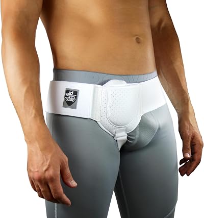 EVERYDAY MEDICAL Hernia Belt Men Inguinal Support Adjustable Small/Medium