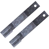52742 Deere Rotary Cutter Blade Pair &ndash; Rancher Supply Lawn Mower Blades and Compatible Rotary Replacement Blades for Brush Mowers (2 Blade Set)