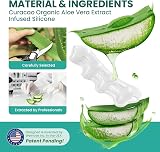Welnove 8 Pack Toe Separators Aloe Vera Medical Gel Foot Spacers view 4