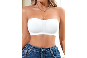 Side-Closure Strapless Bra – Seamless Comfort for Everyday Wear, Simple & Stylish