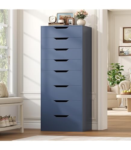 Washsemba Metal 5 Drawer Dresser,15.8