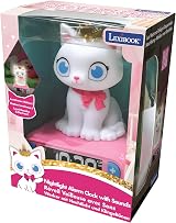 Lexibook Kitten Nightlight Alarm Clock RL800KT Pink LCD Backlit Snooze view 6