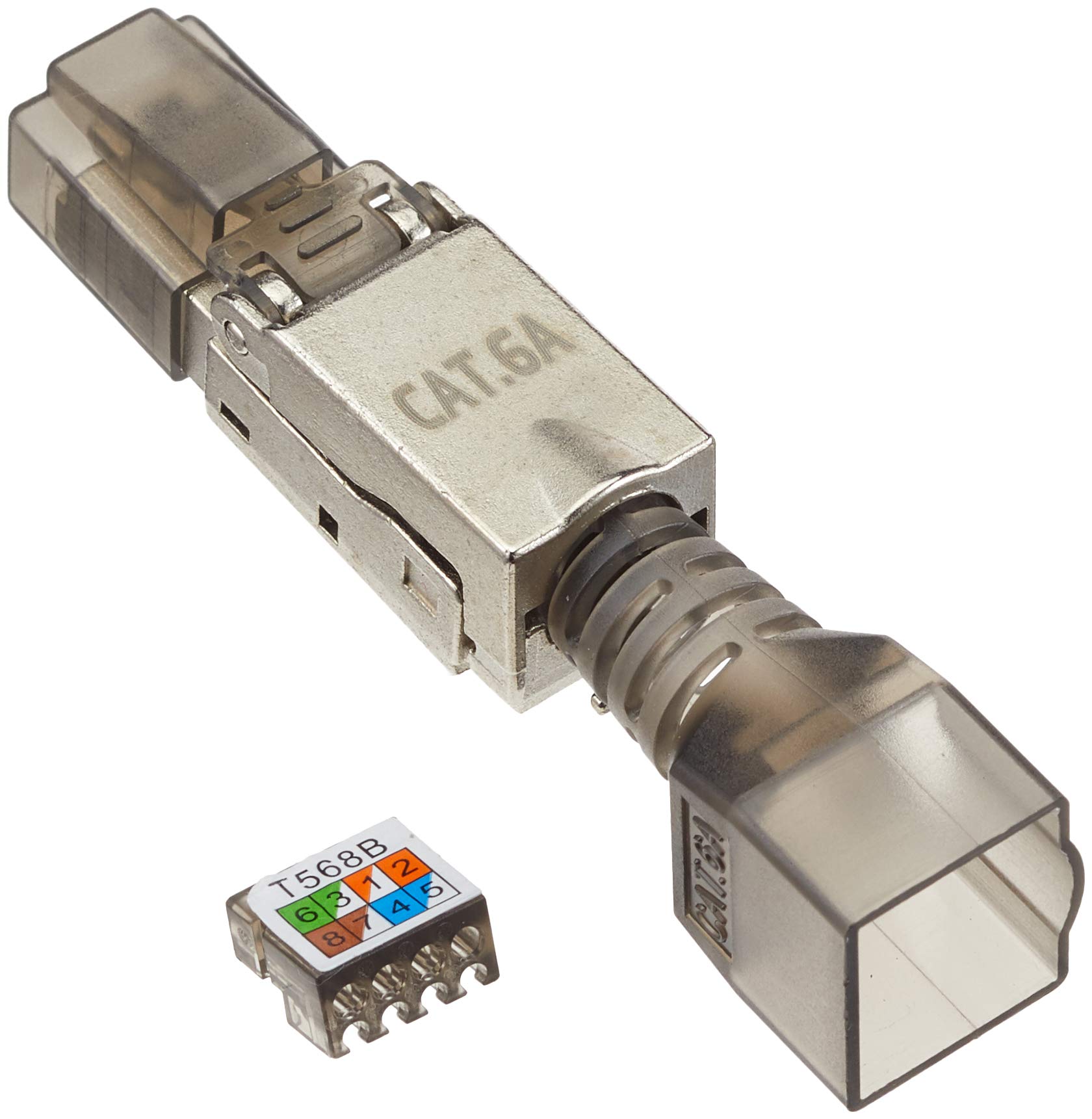 LINK LKPL86AT 8 Pin Connector Category 6A Shielded RJ45 Tooless