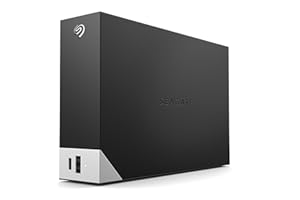 Seagate One Touch Hub 4TB External Hard Drive Desktop HDD – USB-C and USB 3.0 Port, for Computer Workstation PC Laptop Mac (S