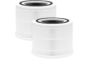 CARMERNY 14 True HEPA Filters Replacement Compatible with 240 Air Cleaner Purifier, 2 Pack