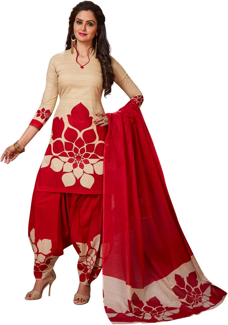 Jevi Prints Women's Dress Material
