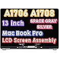Space Gray Retina LCD Screen Display Assembly for MacBook Pro 13" A1706 A1708