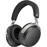 Sennheiser HDB 630 Wireless Over-Ear Headphones - Hi-Res Audiophile Sound, Adaptive Noise Cancellation, Parametric EQ, 60 Hour Battery Life, Includes USB-C Low-Latency Bluetooth Adapter - Black