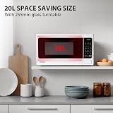 Toshiba 20L 800W Digital Solo Microwave 11 Power Levels 6 Presets White view 2
