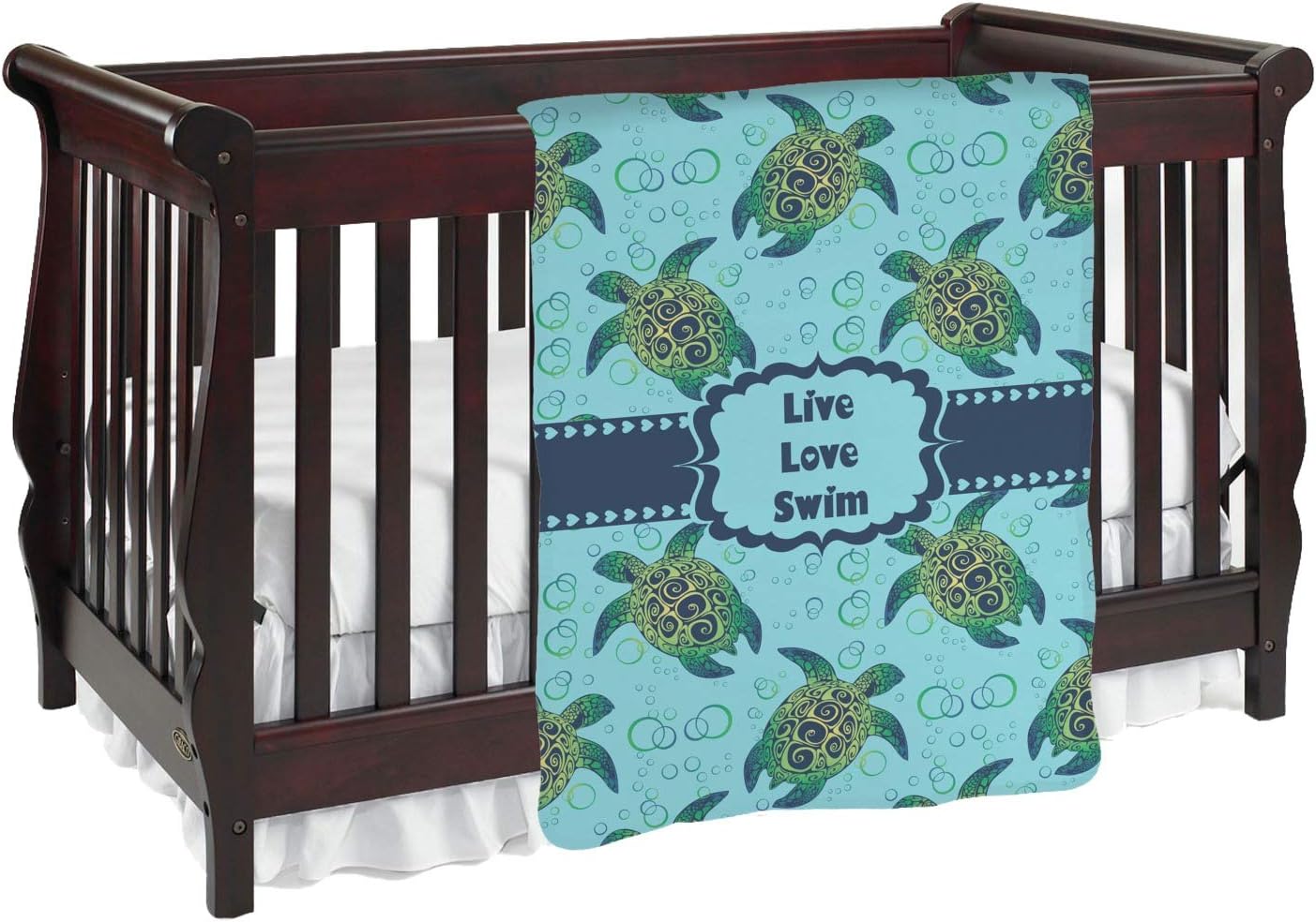 turtle baby comforter