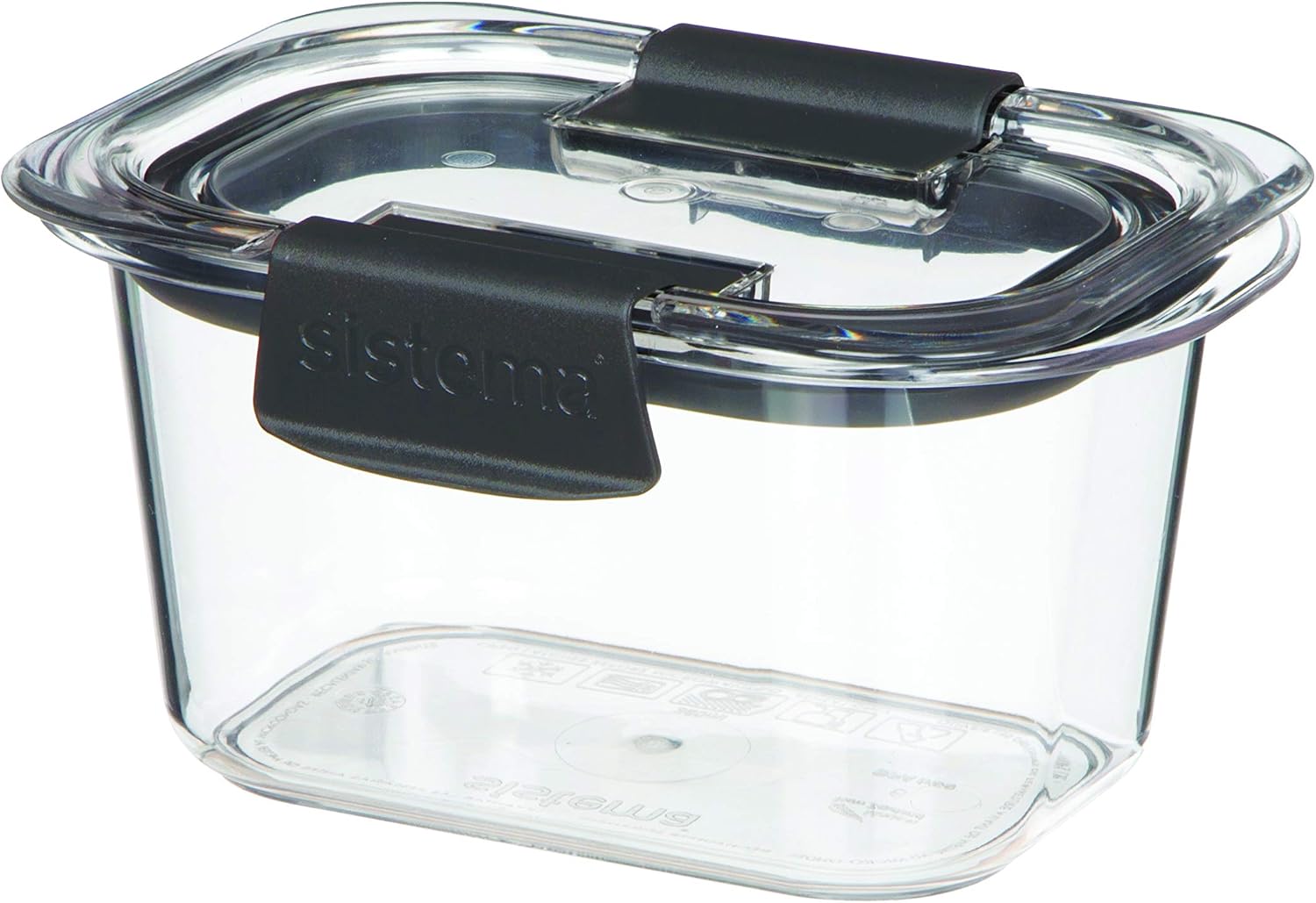 Sistema Brilliance Leakproof Food Storage Container, Stain and Odour Resistant, Microwave Steam Vents, 380 ml, BPA-Free - Image 4