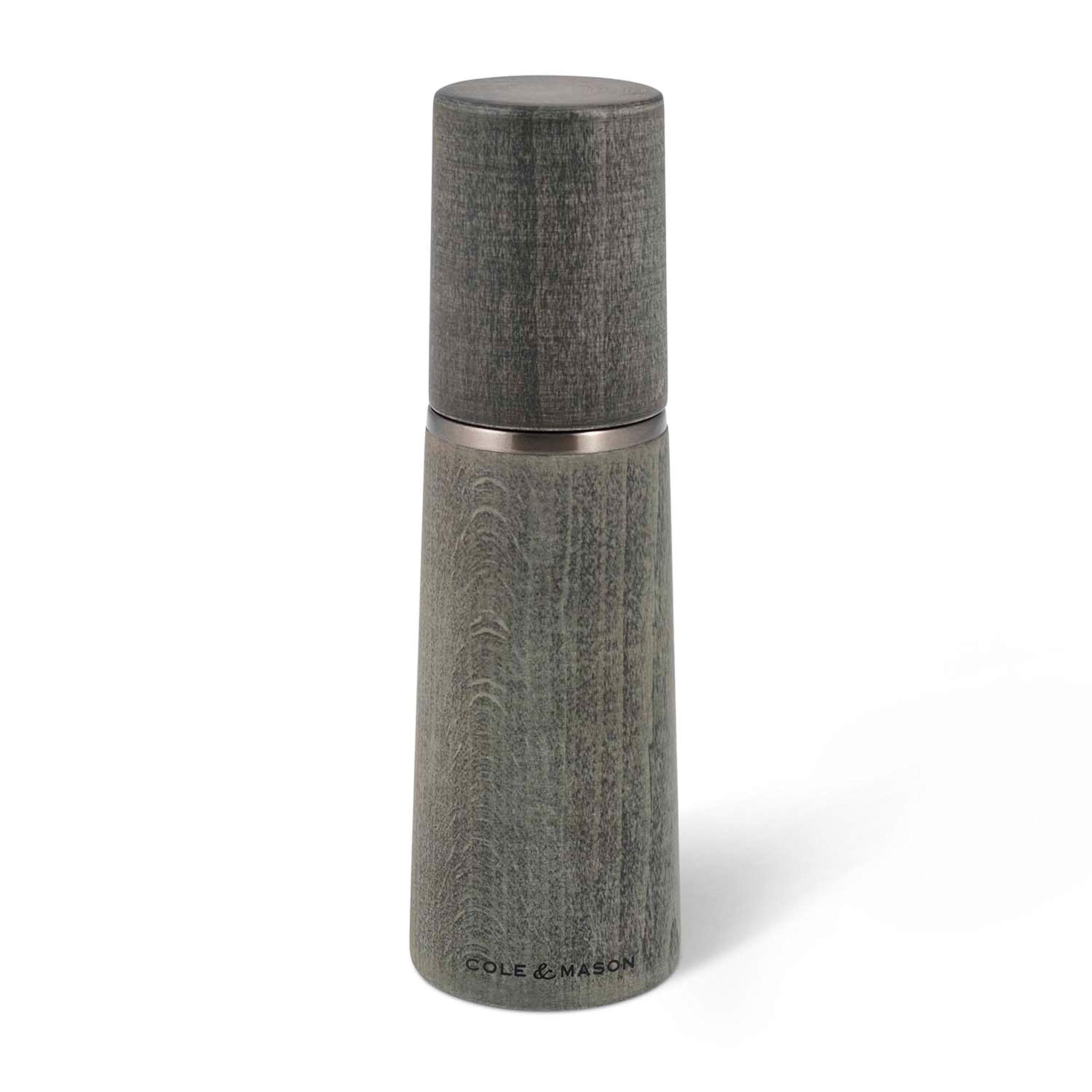 Cole & Mason H322020 Marlow Pepper Mill, Precision+ Wooden, Beech Wood, 185 mm, Single, Includes 1 x Pepper Grinder