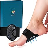 Upgraded Arch Support Brace, Adjustable Plantar Fasciitis Arch Support Inserts with Honeycomb Padding for High Arch, Flat Feet Pain Relief for Women and Men (1 Pair)