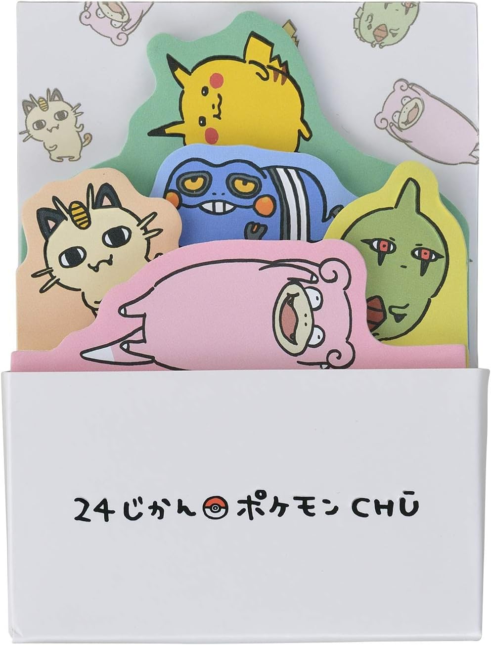 Amazon Co Jp ポケモンセンターオリジナル ボックス付箋 24じかんポケモンchu 文房具 オフィス用品