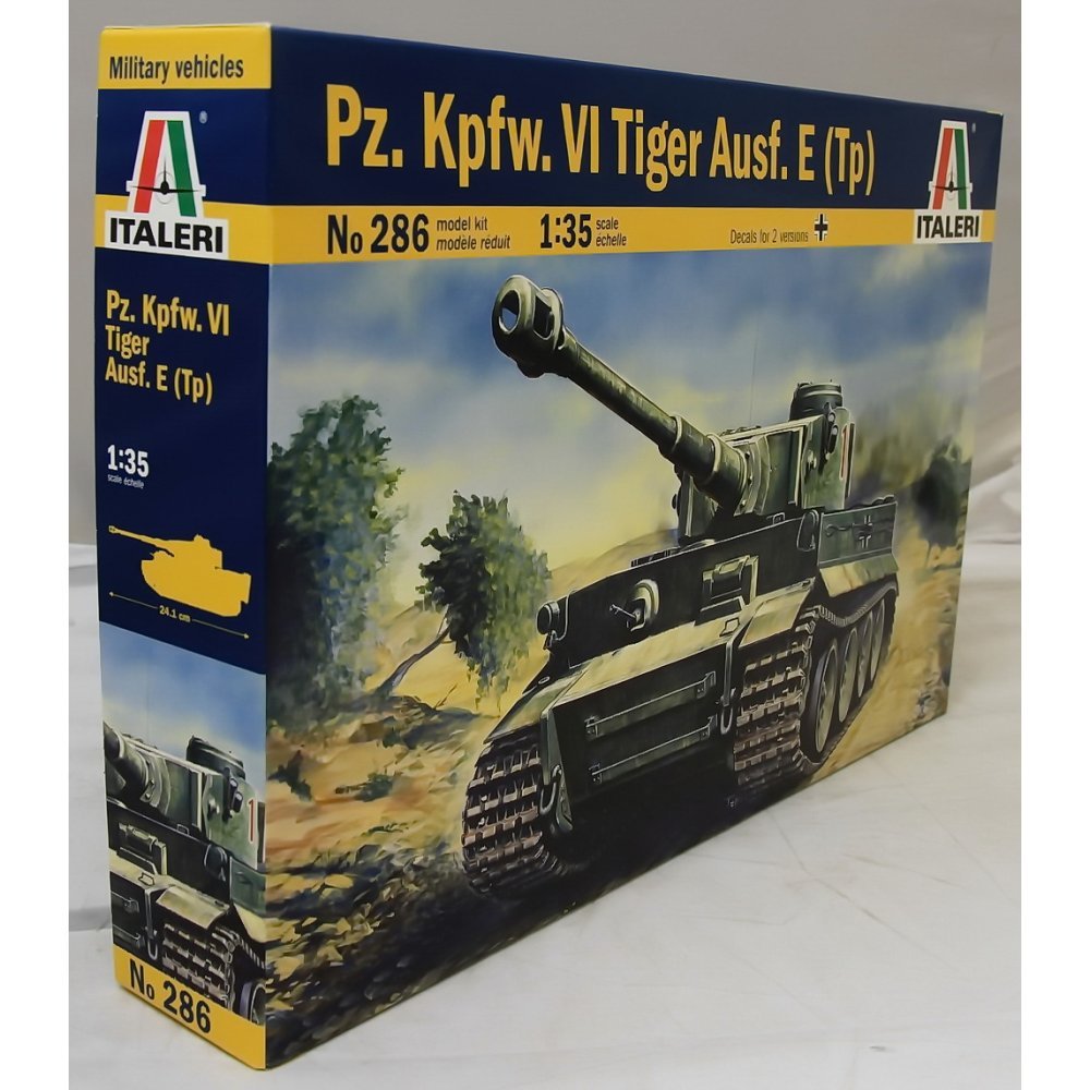 Italeri 0286S Tiger I Design E/H1 Green