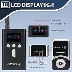 Retekess T130S Whisper Tour Guide System, Assisted
