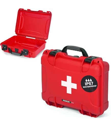 エステナードセット。 Amazon.com: NANUK 910 Waterproof First Aid Kit 146pcs – Durable