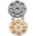 Walnut Cookie Mold (Oreshek) Maker 9 Halves Nuts Big Oreshki Russian Soviet Cookies Pastry