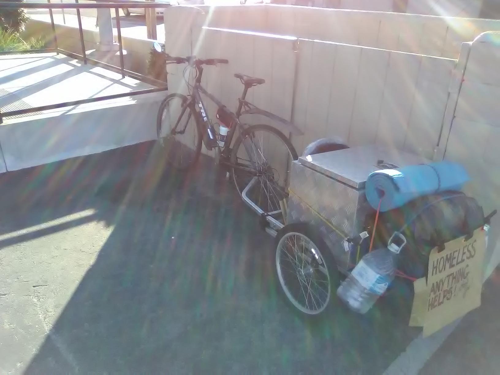 42/mo Finance Wike Aluminum Heavy Duty Flatbed Bicycle Trailer