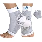 Kinship Comfort Brands Plantar Fasciitis Compression Socks for Men & Women for Neuropathy & Foot Heel Pain Relief, Arch Support, Improves Blood Flow & Reduces Swelling | 1 Pair