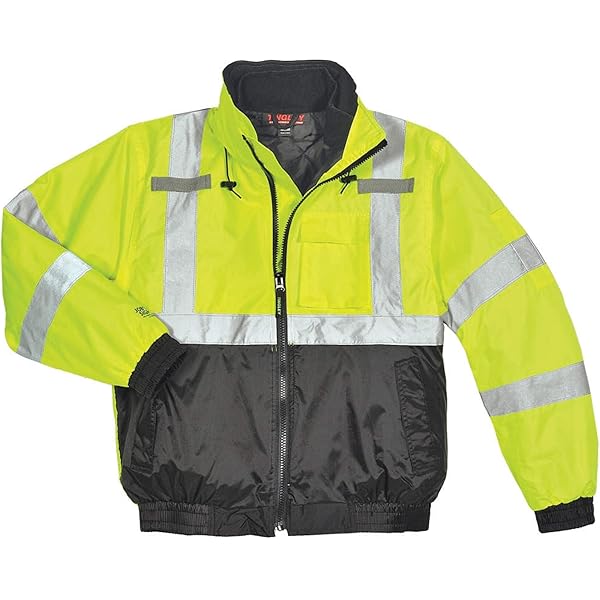 Amazon.com: Boeing Neon Safety Jacket with Removable Hood
