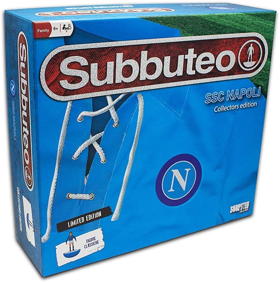 Giochi Preziosi Subbuteo Napoli Playset Retro con Alfombra de ...