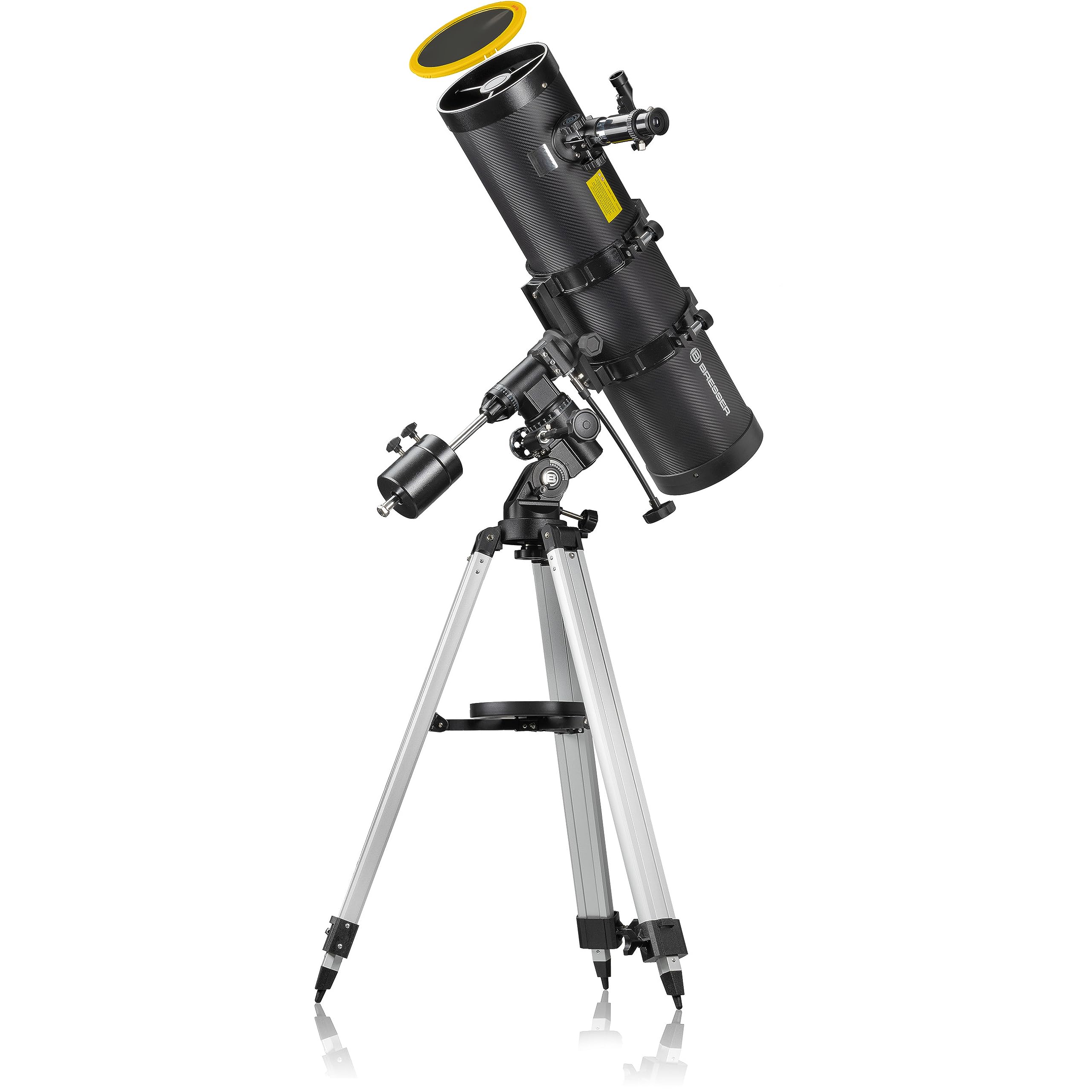 Bresser Newtonian Telescope Pollux 150/1400 EQ with mount and tripod