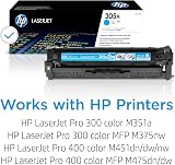 HP CE411A 305A Cyan Toner Cartridge Original LaserJet Pro M351 M375 M451 M475 view 2