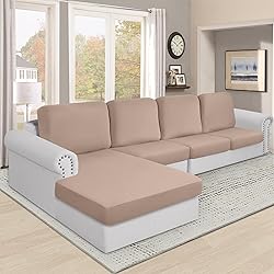 Arfntevss 100% Waterproof Sectional Sofa Covers