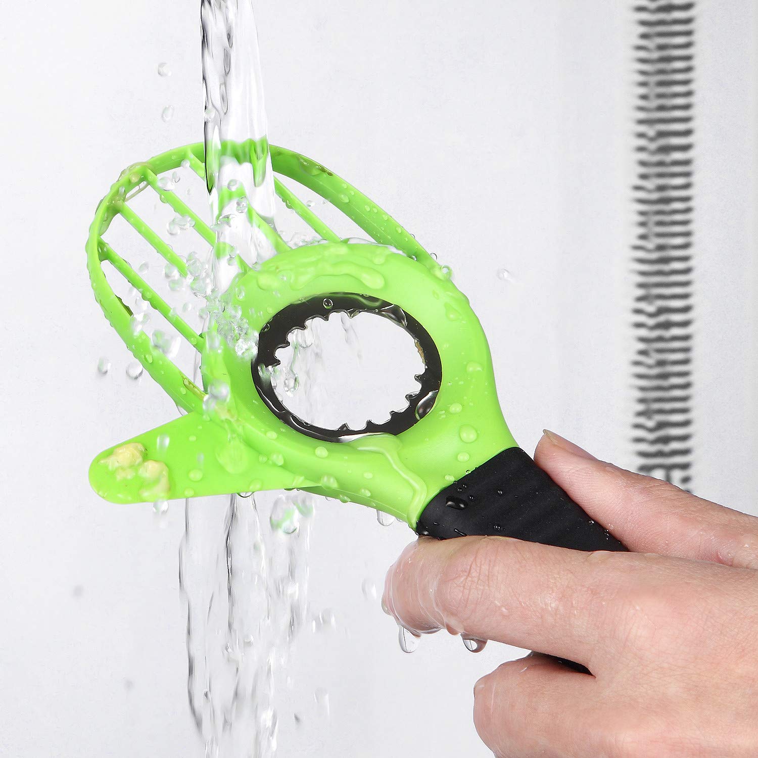 Byme 3 in 1 Avocado Slicer Multifunctional Cutter Corer Tools with Comfort-Grip Handle Fruit Peelers for Avocado,Kiwi,Dragon Fruit etc.