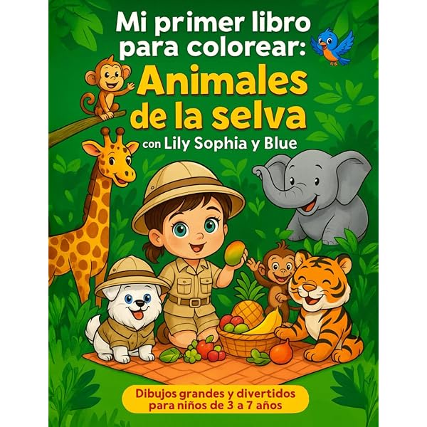Los Animales De La Selva Para Colorear Fichas Infantiles Nbkomputer