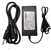 12V 5A 4-PIN AC DC Adapter for Lorex 19" 22" LCD Monitor Video Surveillance System,Wacom Cintiq 22HD 22 HD 21.5" Graphic Pen Display,Synology Disk Station DS410j DS411J DS414 DS415 NAS Server