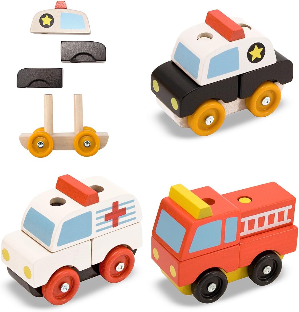 melissa and doug stacking construction vehicles