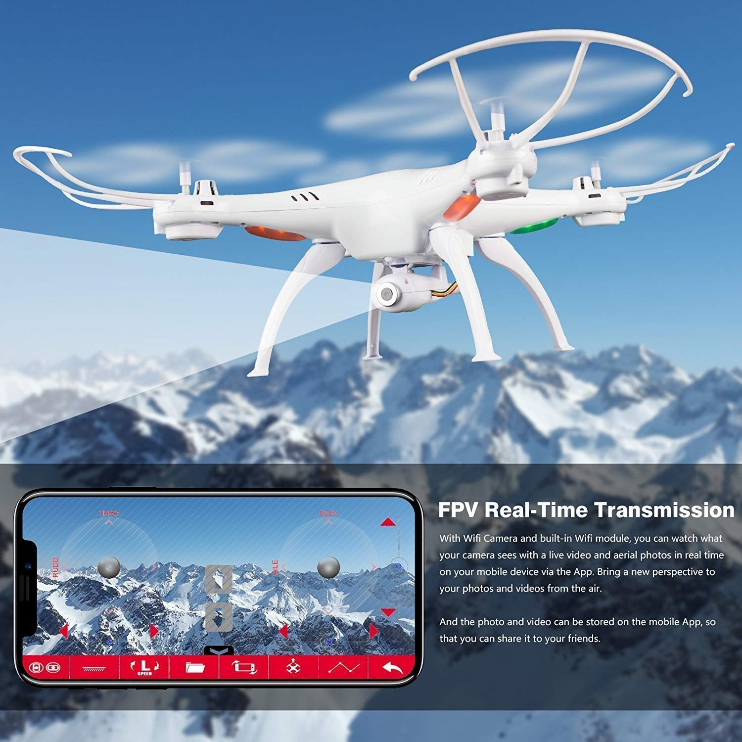vision drone camera