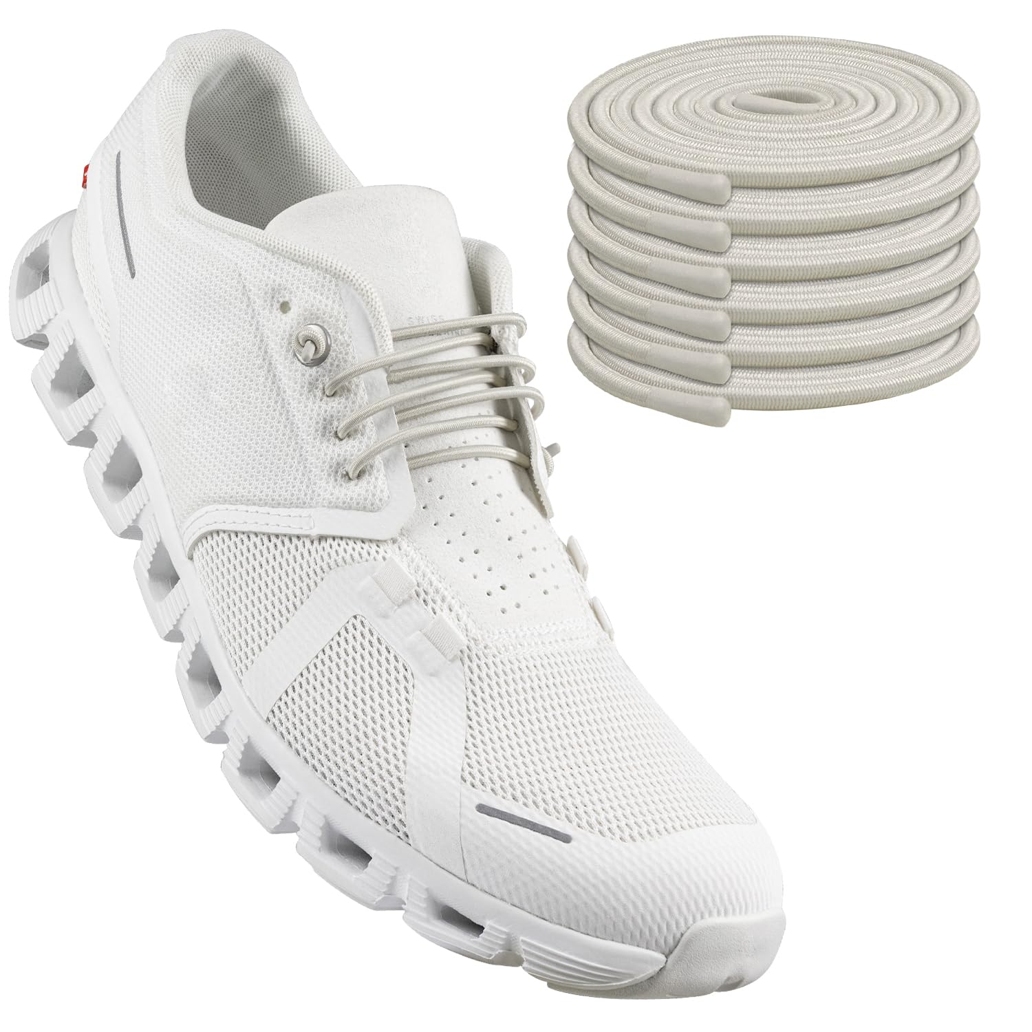 3 Pairs Elastic Shoelaces for ON Cloud 5 & 6 No Tie