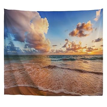 A Monamour Wanddekor Wohnaccessoires Deko Wandteppiche Dammerung