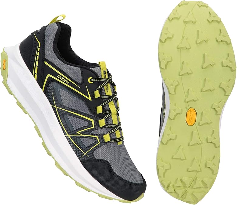 Mountain Warehouse Rocket Mens Vibram Trail Running Shoes Vibram Sole