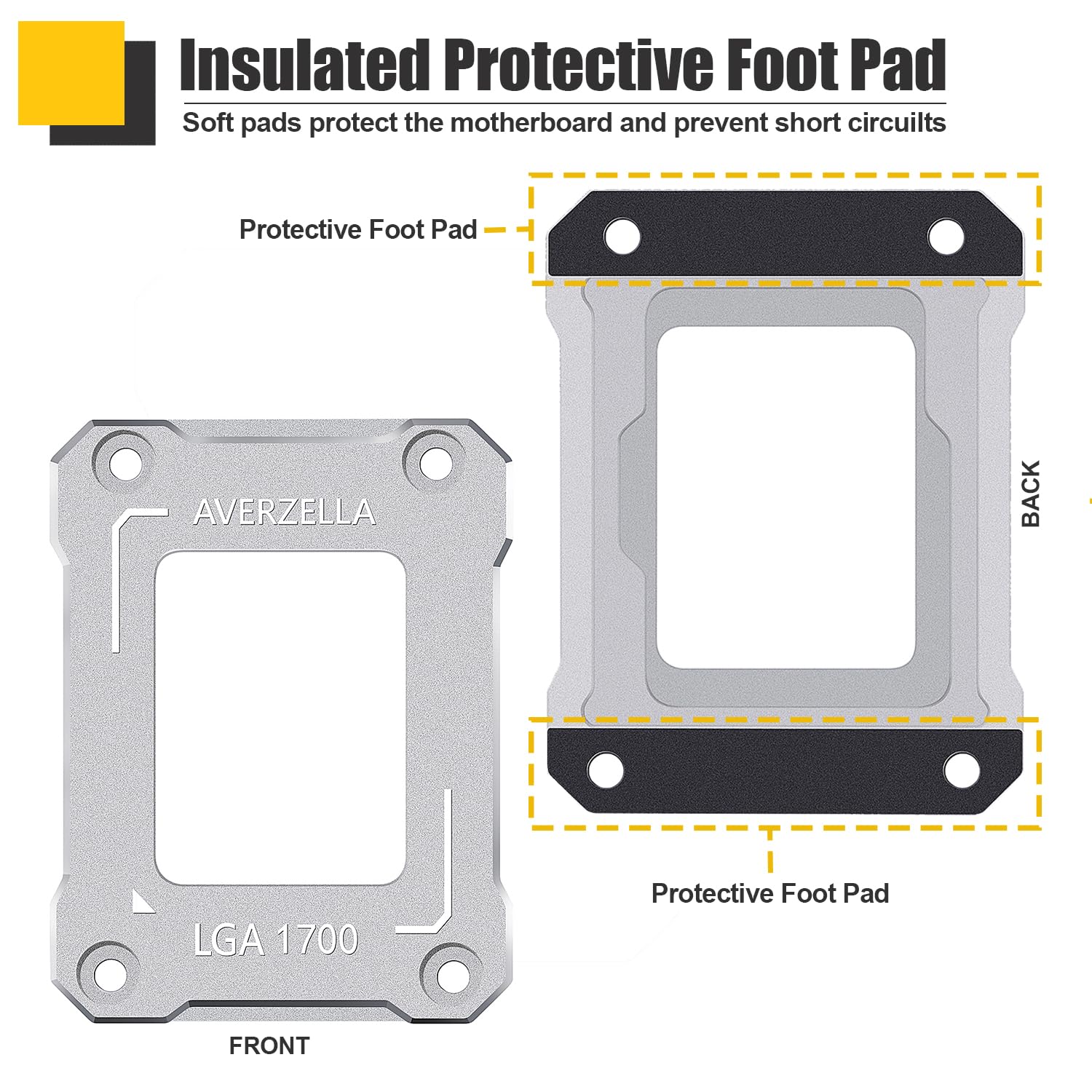 Mua AVERZELLA LGA 1700 Contact Frame, Anti-Bending CPU Mounting Bracket ...