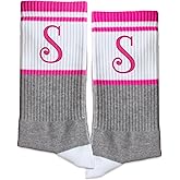 FujLoy Letter Socks For Men Women Teens.Gift For Family & Friends Birthday, Graduation & Back To School.(01)