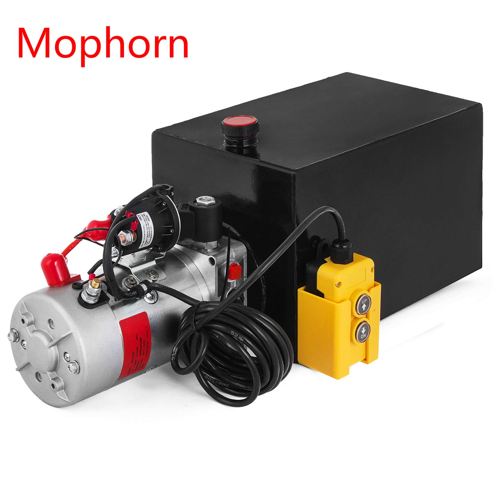Mophorn Hydraulic Power Unit 12V DC Double Acting Hydraulic Pump 8