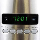 Kenmore Koolatron 12-Cup Drip Coffee Maker 1.8L Glass Pot Digital Timer Red view 4