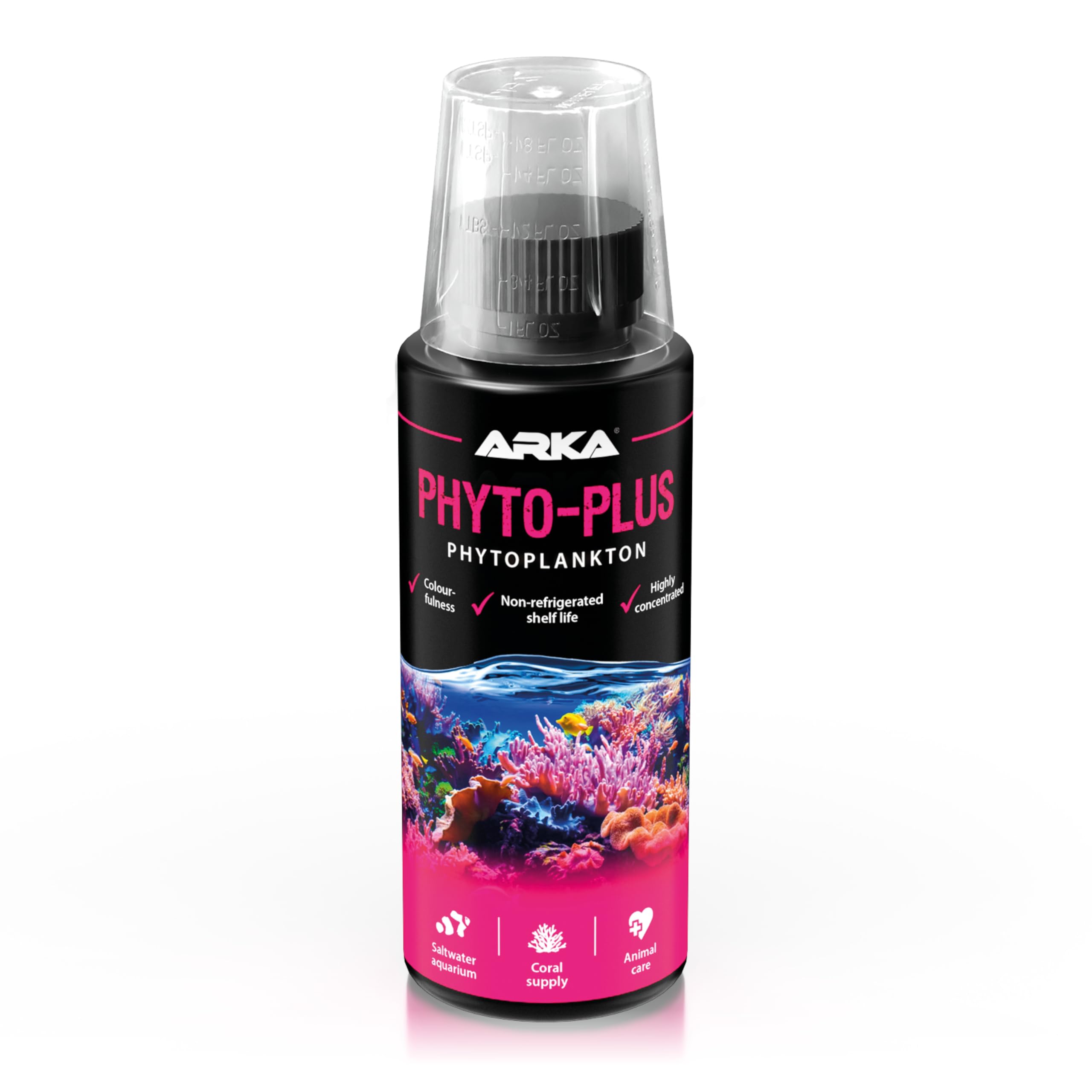 ARKA - 9123-S Phyto-Plus - Vegetable Plankton for Corals and Low Animals in Any Sea Water Aquarium, S