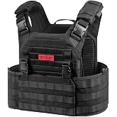 ONETIGRIS Griffin AFPC Modular Tactical Vest 500D Cordura Breathable | Quick-release system, full MOLLE webbing, adjustable shoulder &amp; waist 13"-26" straps &amp; 36"-46" waist, Breathable Mesh