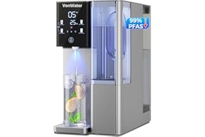 VonWater CT910G Countertop Reverse Osmosis Water Filter, 7 Stage RO Water Filtration System, 528 Gallon Portable Water Purifi