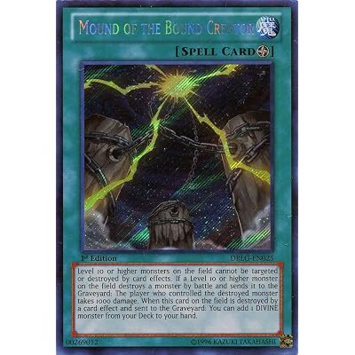 yugioh mound of the bound creator deck Amazon.com: Yu-Gi-Oh! - Mound of the Bound Creator (DRLG-EN025) - Dragons  of Legend - 1st Edition