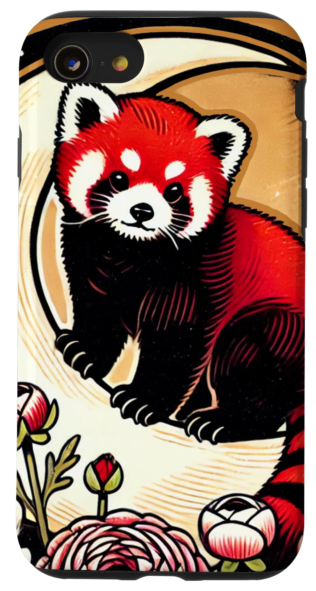 iPhone SE (2020) / 7 / 8 Red Panda Illustration Red Pandas design Case