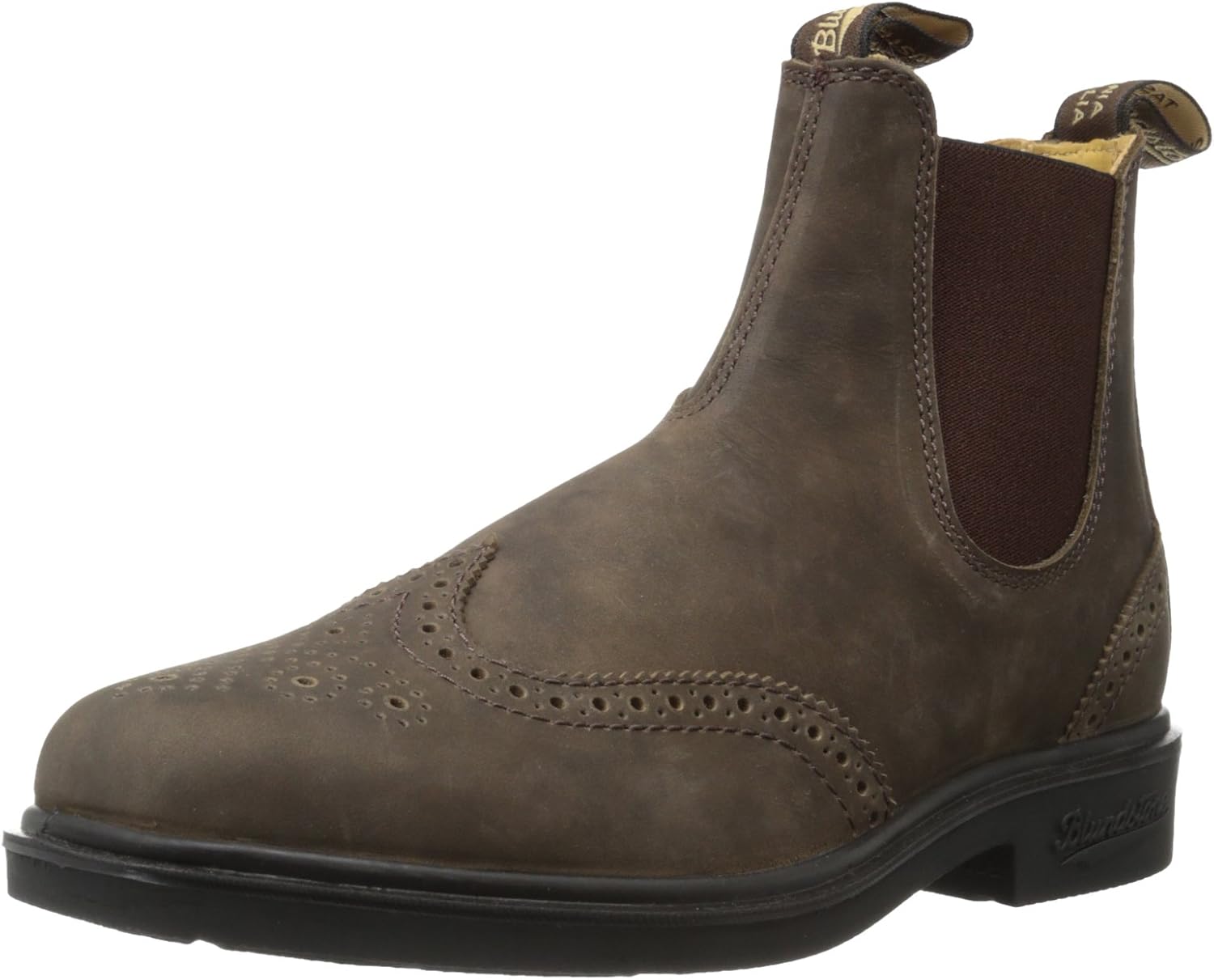 blundstone wingtip boots